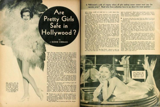Hollywood, May 1934.